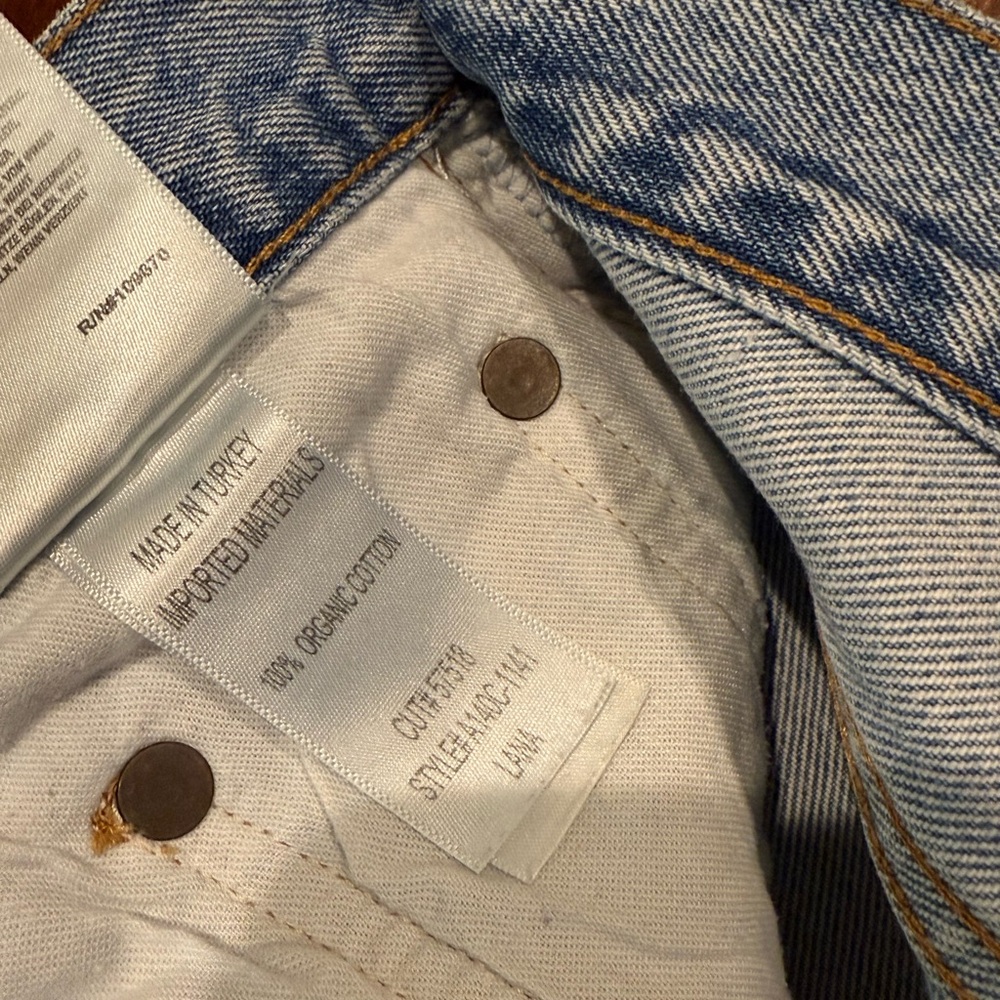 Agolde Lana Jeans in Riptide - Picture 7 of 7